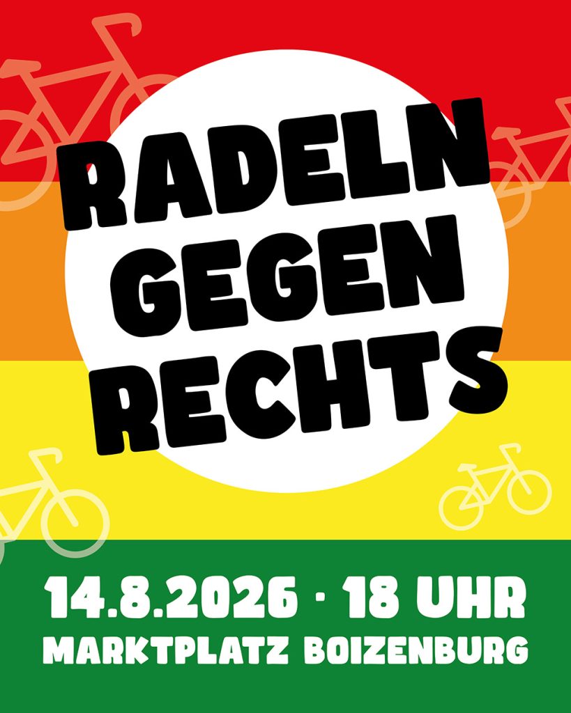 Radeln gegen Rechts in Boizenburg 2026